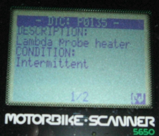 read up on detail regarding the fault code